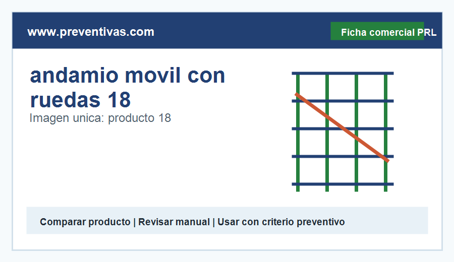 andamio movil con ruedas 18 - medio auxiliar recomendado