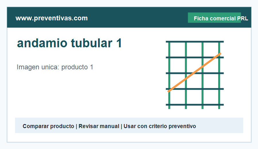 andamio tubular 1 - medio auxiliar recomendado