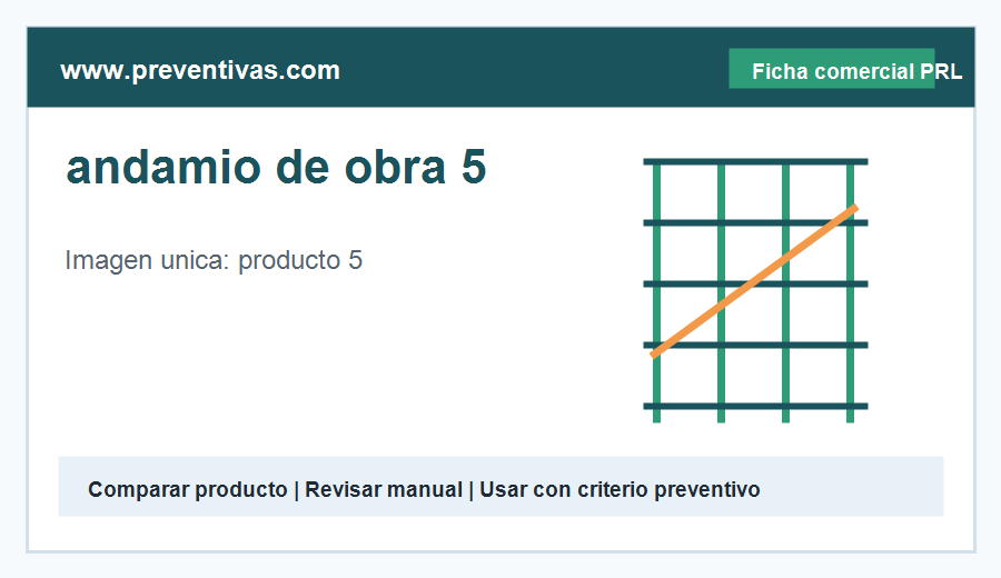 andamio de obra 5 - medio auxiliar recomendado