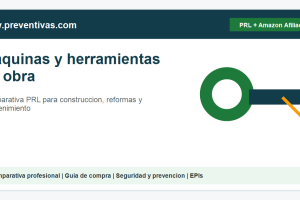 Máquinas y herramientas de obra: guía de compra y prevención 2026