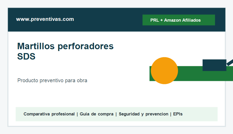 Martillos perforadores SDS para construcci&oacute;n y obra