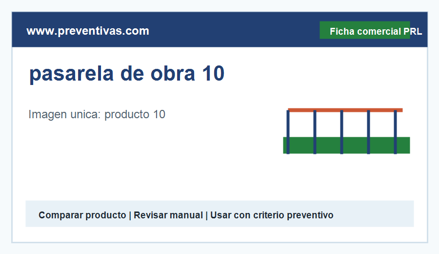 pasarela de obra 10 - medio auxiliar recomendado
