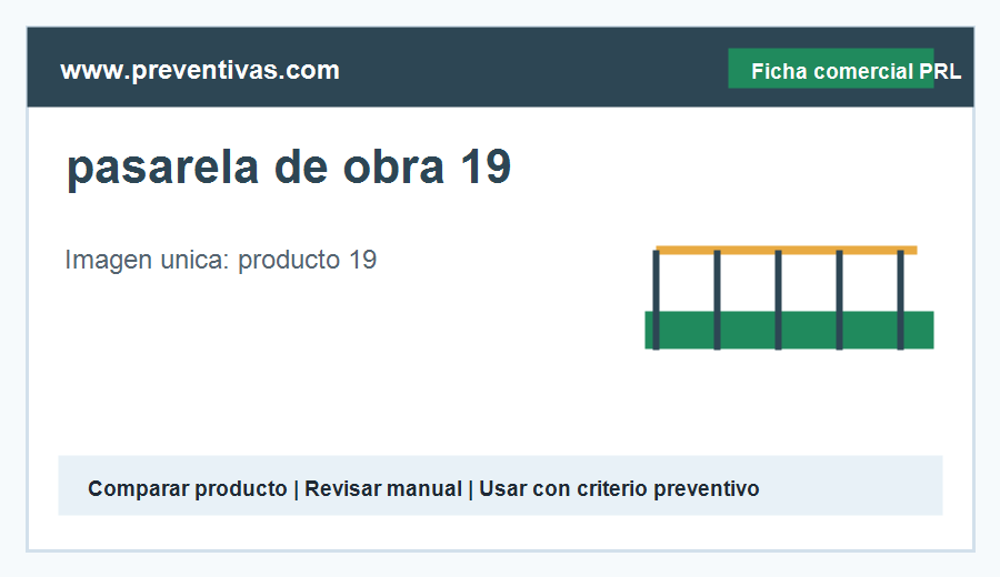 pasarela de obra 19 - medio auxiliar recomendado
