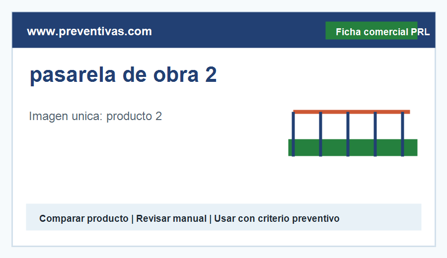 pasarela de obra 2 - medio auxiliar recomendado