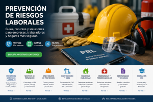 Prevención de riesgos laborales, seguridad y recursos prácticos